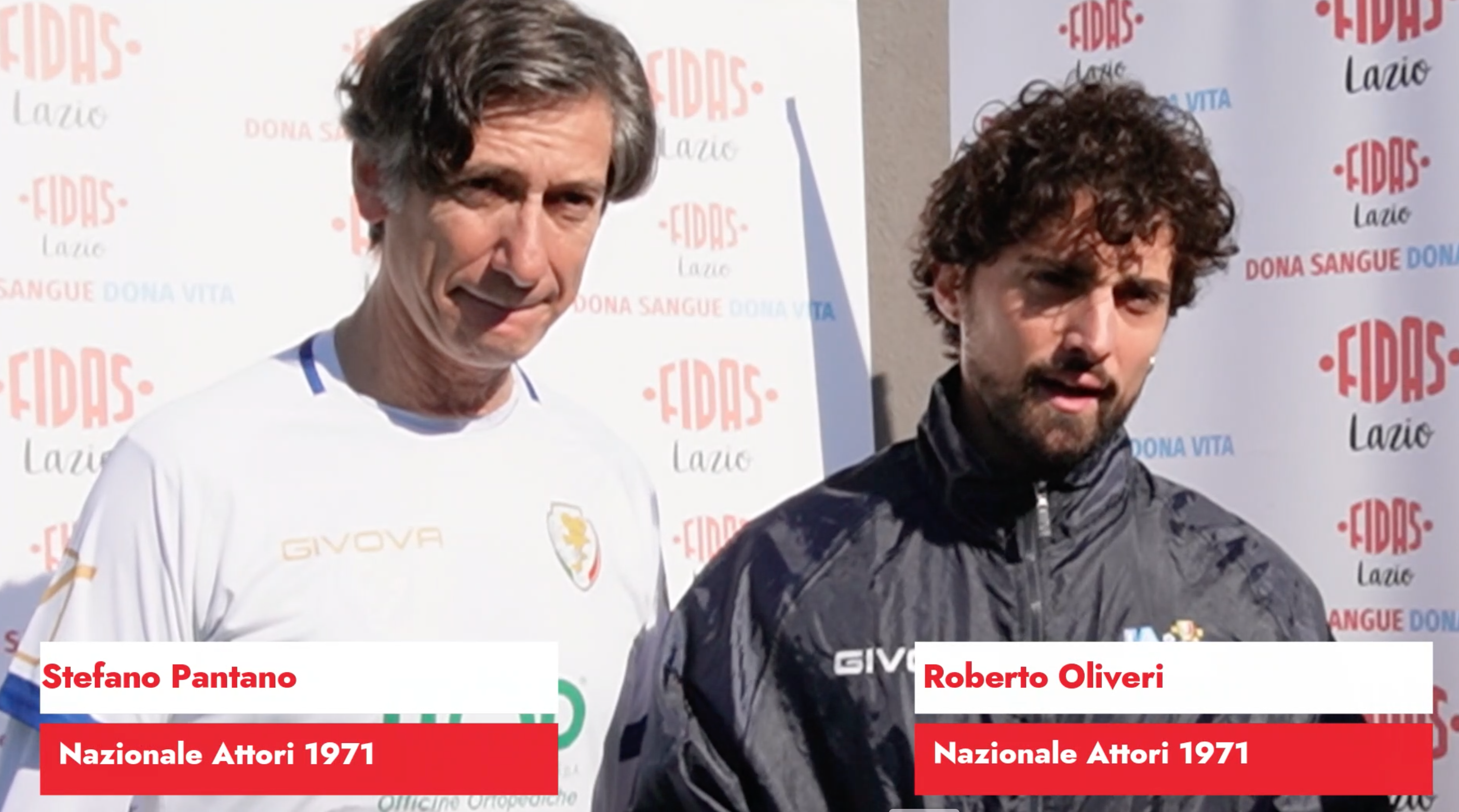 Stefano Pantano e Roberto OliveriFidas Lazio